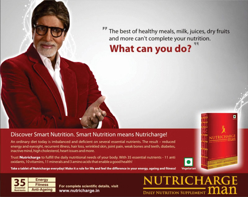 Nutricharge Man - Water Communications